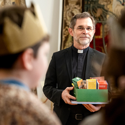 Sternsinger bei eEBS Grünwidl / Erzdiözese Wien/ Schönlaub, Stephan Schönlaub