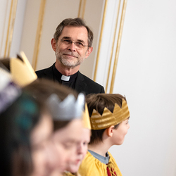 Sternsinger bei eEBS Grünwidl / Erzdiözese Wien/ Schönlaub, Stephan Schönlaub
