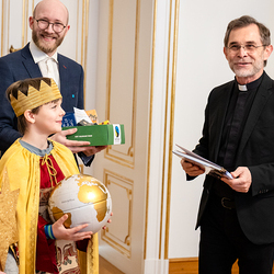 Sternsinger bei eEBS Grünwidl / Erzdiözese Wien/ Schönlaub, Stephan Schönlaub
